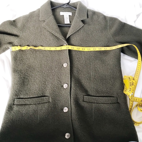 Evan-Picone Vintage 100% Wool Blazer/Jacket size M - Picture 8 of 11